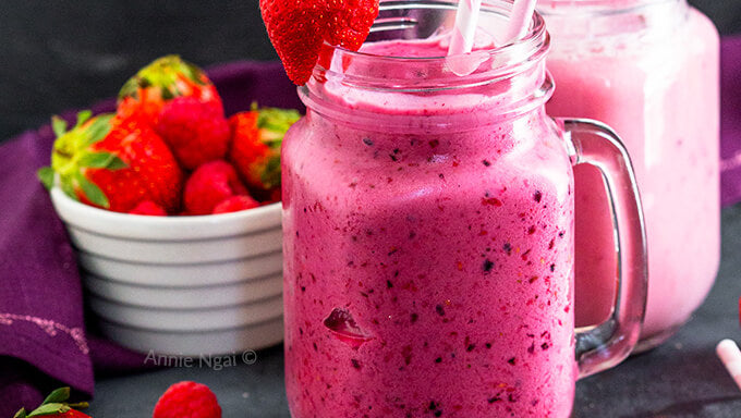 Four berries Smoothie