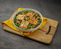 Kale halloumi salad