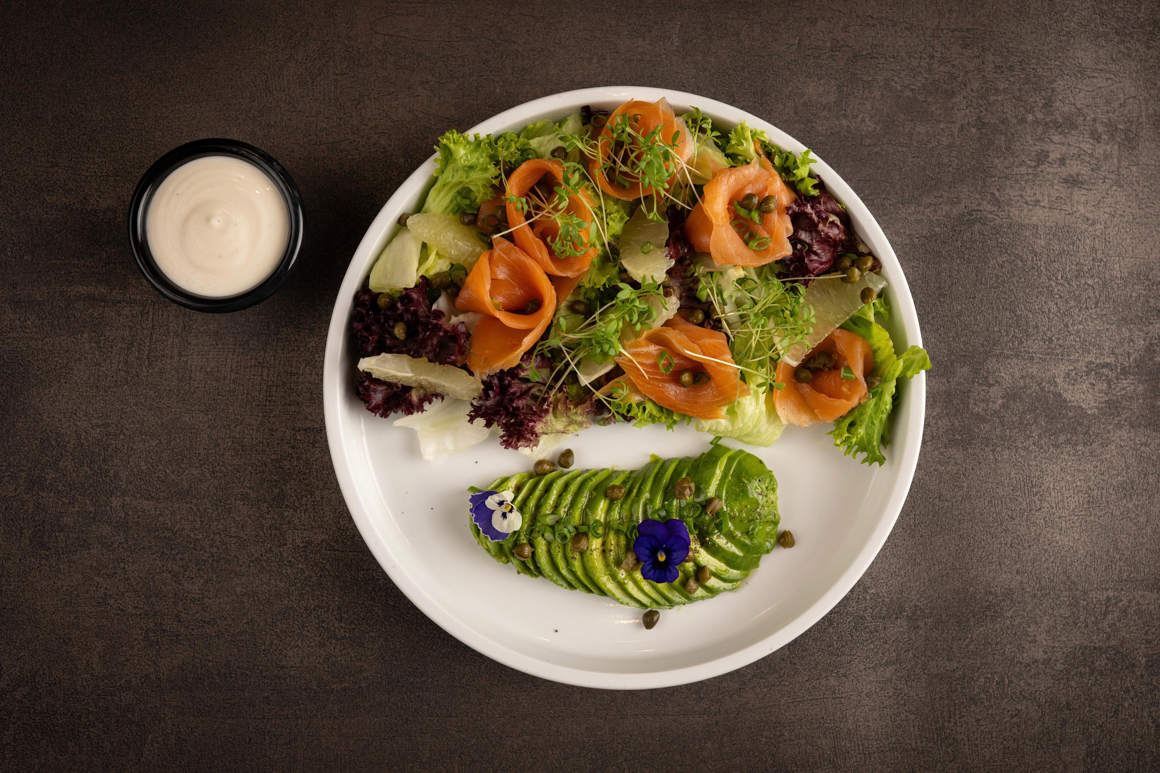 Smoked Salmon Salad